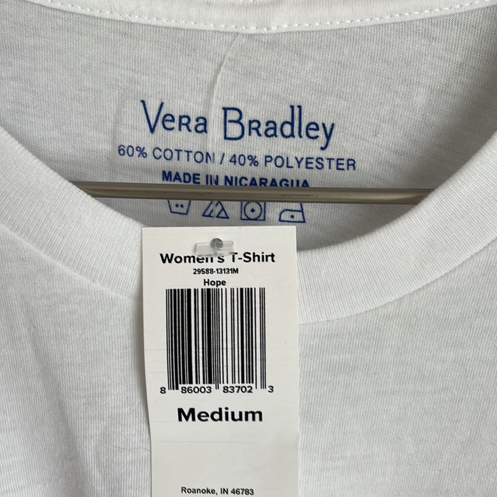 NWT Vera Bradley t shirt Size M - Picture 3 of 4